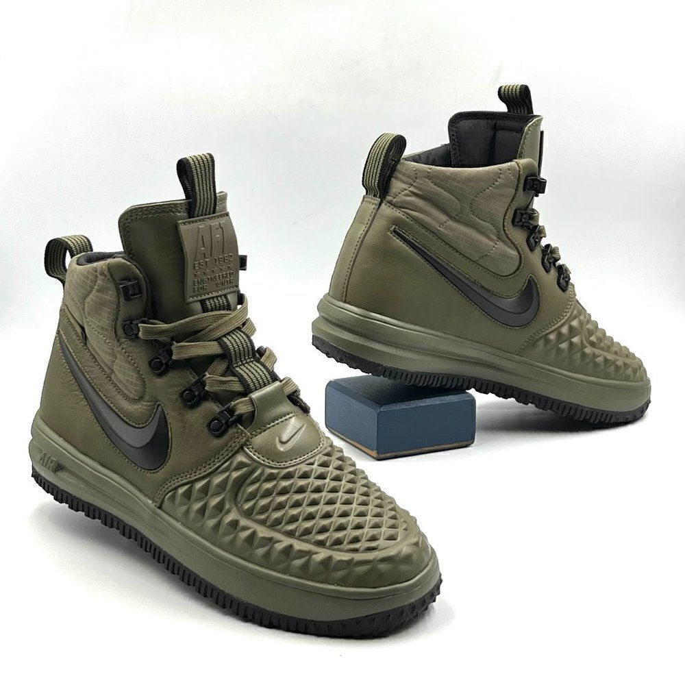 Nike Lunar Force 1 Duckboot '17 GS 'Medium Olive'